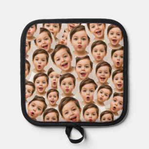 Custom Faces personalized photo Pot Holder