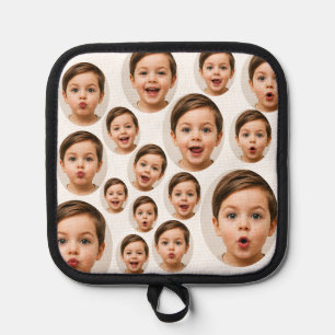 Custom Faces personalized photo Pot Holder