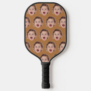 Custom Faces Pickleball Paddle, Personalized Paddle
