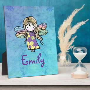 Custom Fairy Self Standing Plaque for Girls Room