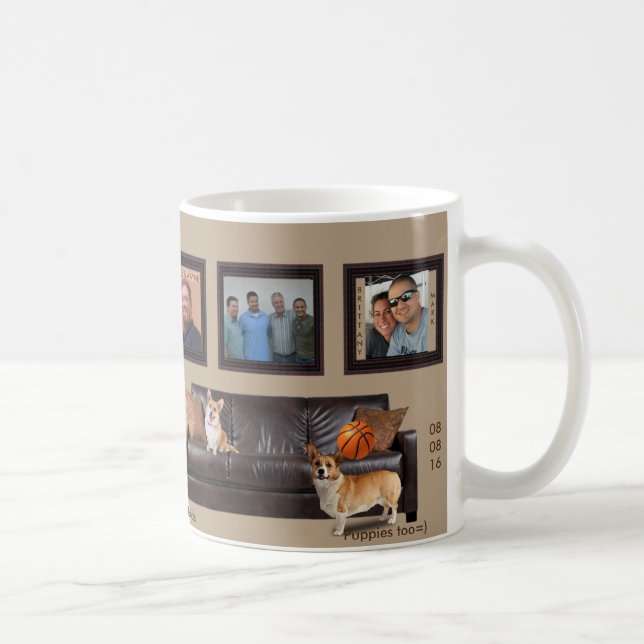 Custom Family 11 oz Ringer Mug By ZAZZ_IT (Right)