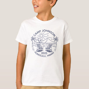 Custom Family Beach Vacation Group Matching T-Shirt