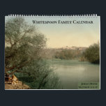 Custom Family Christian New Testament Church Calendar<br><div class="desc">Vintage Holy Land Bible Scenes with New Testament Scripture Step back in time each month with this beautifully designed family calendar featuring rare vintage photographs of the Holy Land, captured in the 1800s. Each month showcases a different historic scene—ancient streets, sacred landmarks, and everyday life—restored with care to bring out...</div>