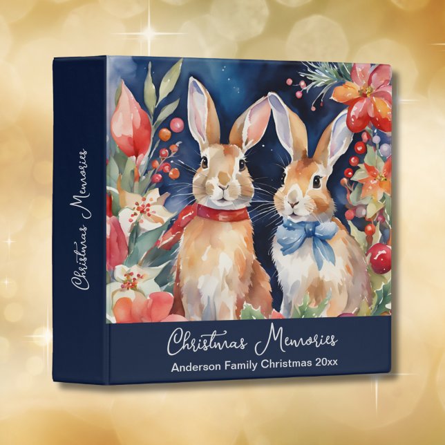 Custom Family Christmas Memories 3-Rind Binder (Creator Uploaded)