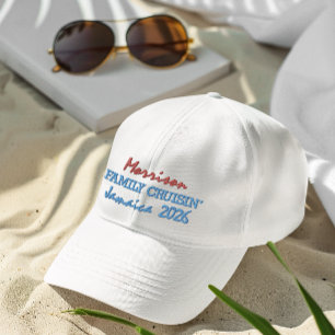 Custom Family Cruise Embroidered Hat