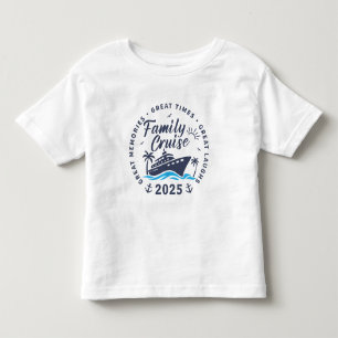 Custom Family Cruise Group Matching Cruise Trip Toddler T-shirt