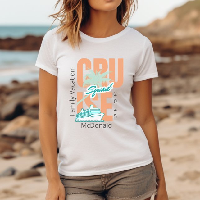 Custom Family Cruise Squad  T-Shirt (Creator Uploaded)