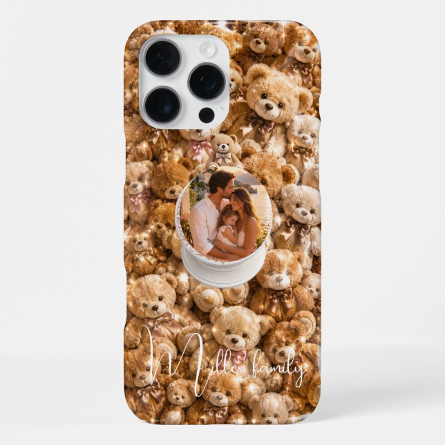 Custom Family custom name iPhone 16 Pro Max Case c (Back)