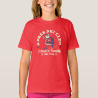 Custom Family Friends Group Ski Trip Snowboard
