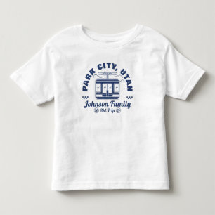 Custom Family Friends Ski Trip Matching Group Toddler T-shirt