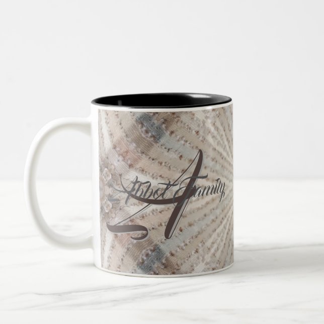 Custom Family Gift Hot Cocoa Coffee Cup Mug (Left)