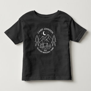 Custom Family Group Matching Camping Toddler T-shirt