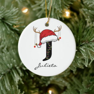 Custom Family Holiday Ornament for Mom or Dad