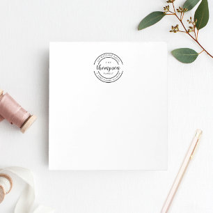 Custom Family Logo Personalized Notepad