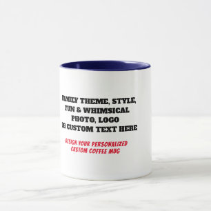 Custom Family Mug - Personalized Gift