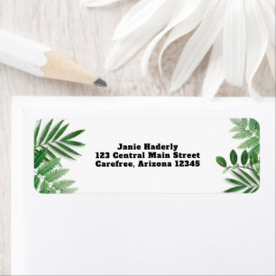 Custom Family Name Address