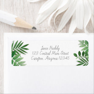 Custom Family Name Address Label