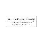 Custom Family Name and Return Address - Whimsy