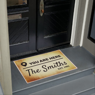 Custom Family Name Doormat