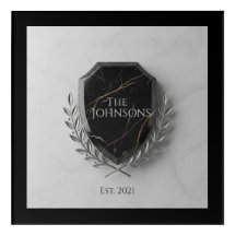 Custom Family Name Entryway Art