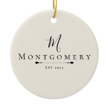 Custom Family Name & Est. Year Gift