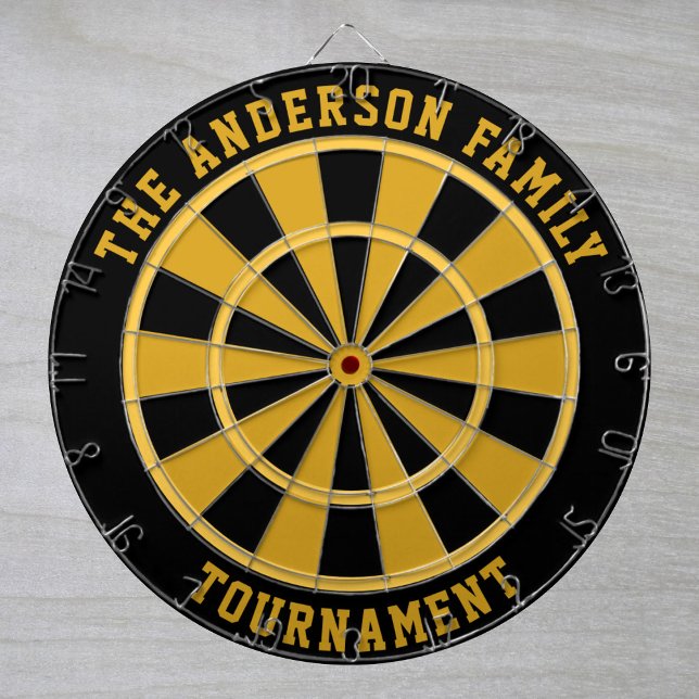 Custom Family Name Personalized Dartboard (Creator Uploaded)