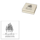 Custom Family Name Signature Return Address