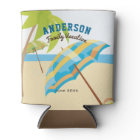 Custom Family Name Summer Beach Vacation