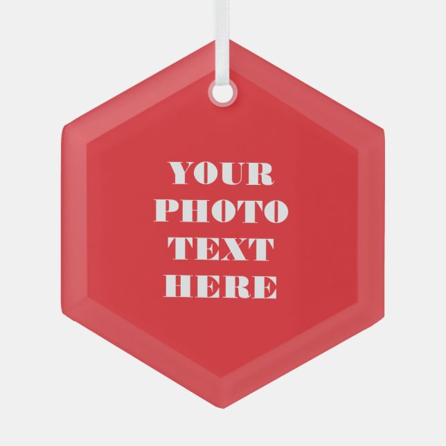 Custom Family Ornaments - Personalized Names (Front)