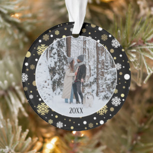 Custom Family Photo Christmas Personalized 2023 Ornament