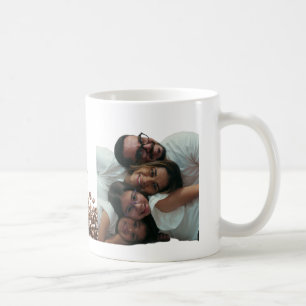 Custom Family Photo Coffee Mug for Mom with Coffee