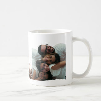 Custom Family Photo Coffee Mug for Mom with Coffee
