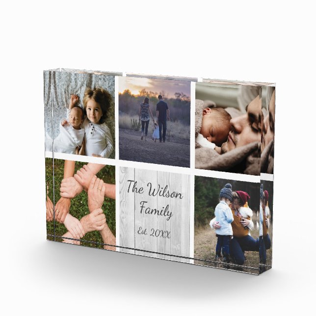 Custom Family photo collage personalize memories (Right)