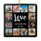 Custom Family Photo Collage Personalized Black