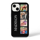 Custom Family Photo Collage Personalized Black