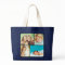 Custom Family Photo Collage Tote Bags