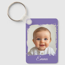 Custom Family Photo Keychain  Double-Sided 2 photo