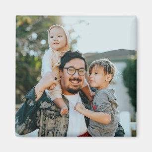 Custom Family Photo Magnet