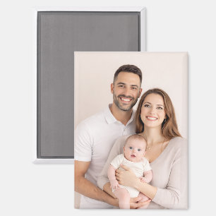 Custom Family Photo Personalised Magnet