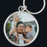 Custom Family Photo Personalized Keychain<br><div class="desc">Custom Family Photo Personalized keychain</div>