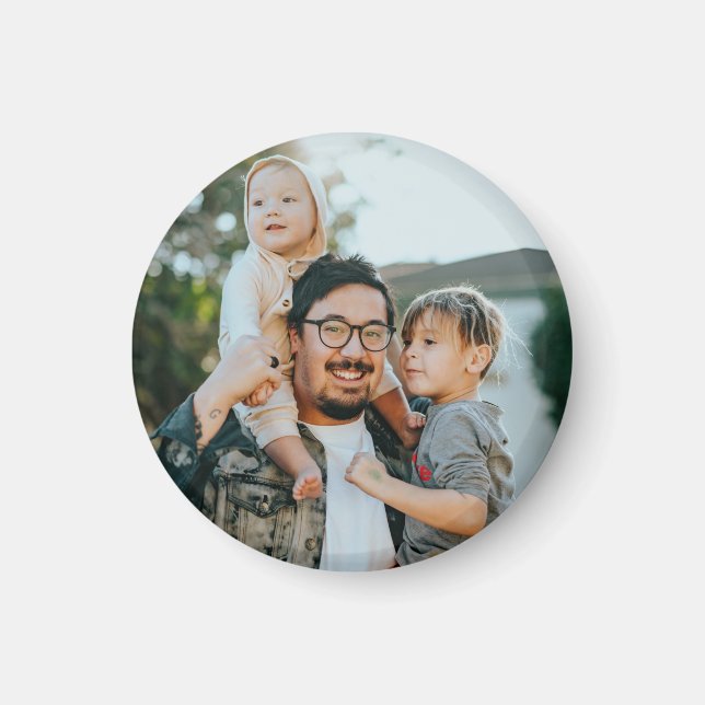 Custom Family Photo Personalized   Magnet (Front)