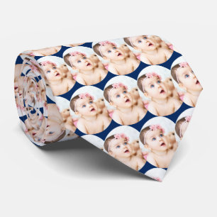 Custom Family Photo Personalized Neck Tie