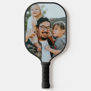 Custom Family Photo Personalized    Pickleball Paddle