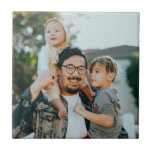 Custom Family Photo Personalized   Tile<br><div class="desc">Custom Family Photo Personalized ceramic tile</div>