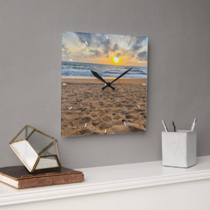 Custom Family Photo Personalized Wall Clock