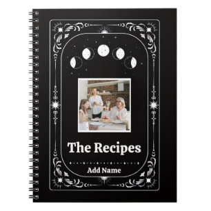 Custom Family Photo Recipe Book Cooking Keepsake