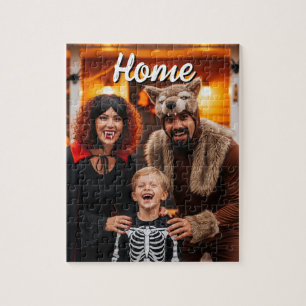 Custom Family Portrait Personalized Jigsaw Puzzle
