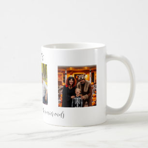 Custom Family Portrait Personalized Message Coffee Mug