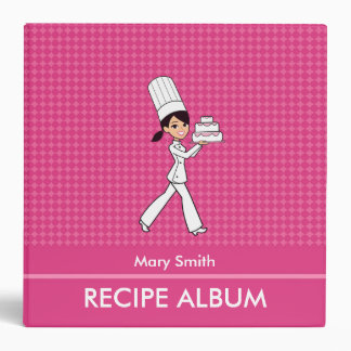 Custom Family Recipe Album With Kitchen Graphics Binder