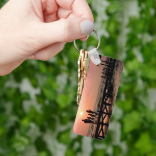 Custom Family Reunion 2-Sided Minimalist Keepsake  Keychain